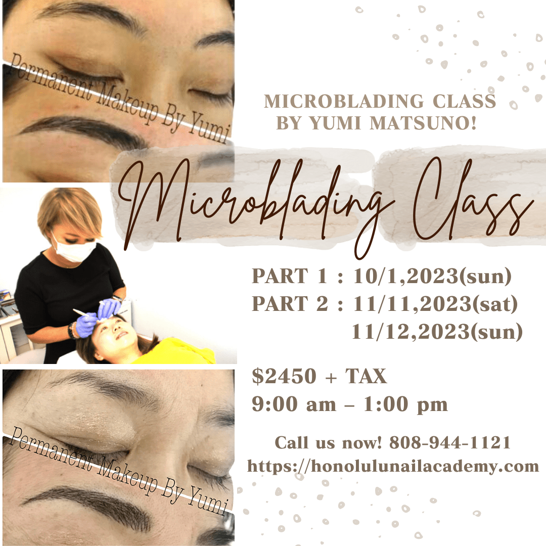 MICROBLADING CERTIFICATION COURSE